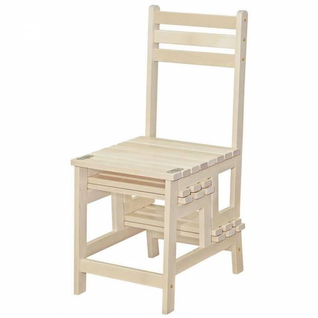 Стул-стремянка Массив лак