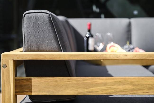 Мебель садовая для лаунж зоны из акации BOOKA с кофейным столом  Joygarden