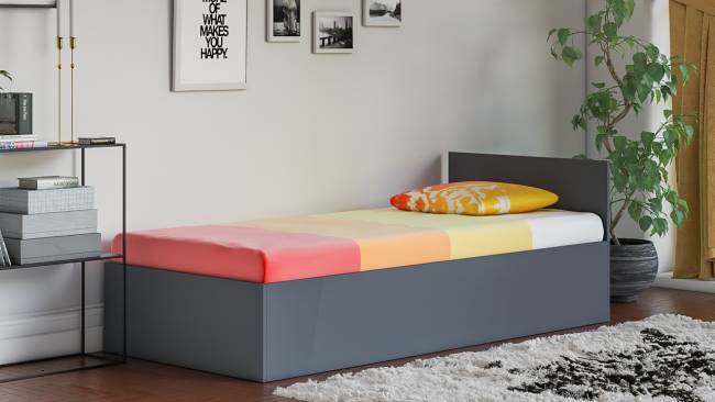 Кровать Мори 900 цвет графит