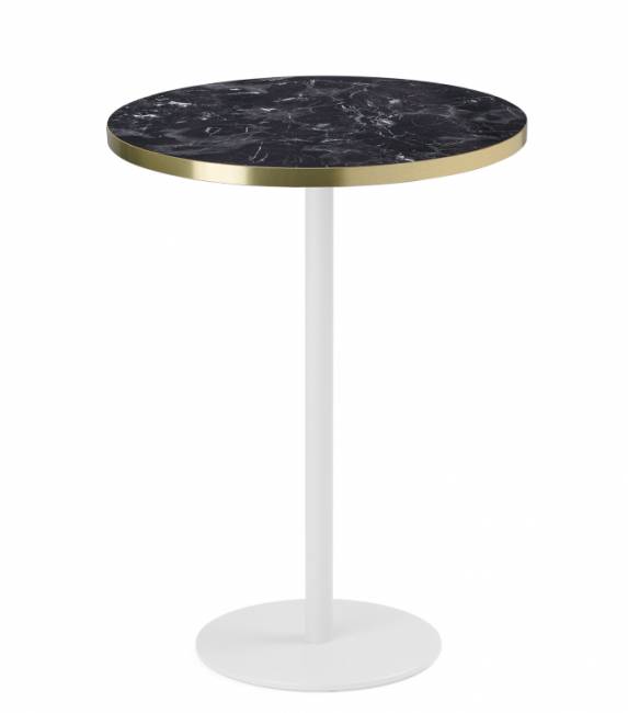 Подстолье металлическое барное Tiffany белый Ø450х1090 мм