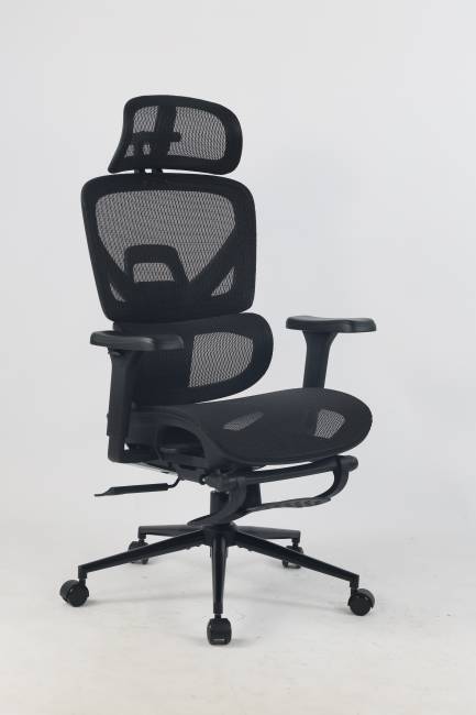 Кресло офисное TopChairs Vertus черная сетка