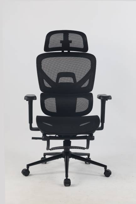 Кресло офисное TopChairs Vertus черная сетка