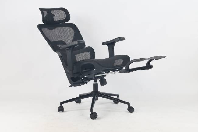 Кресло офисное TopChairs Vertus черная сетка