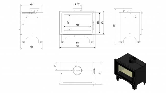 Топка Kratki BASIA