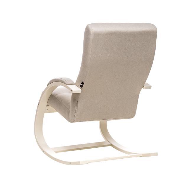Кресло-качалка Leset Милано Слоновая кость Malmo 05 (бежевый)