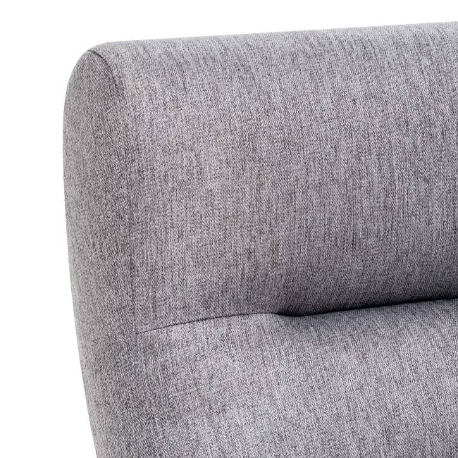 Кресло Leset Дэми Слоновая кость Malmo 90 (серый)