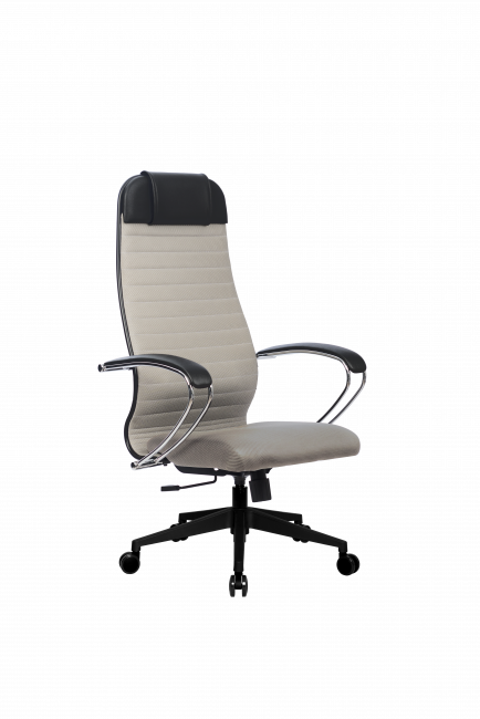 Кресло МЕТТА-21(MPRU)/подл.130/осн.002, светло-серый/светло-серый