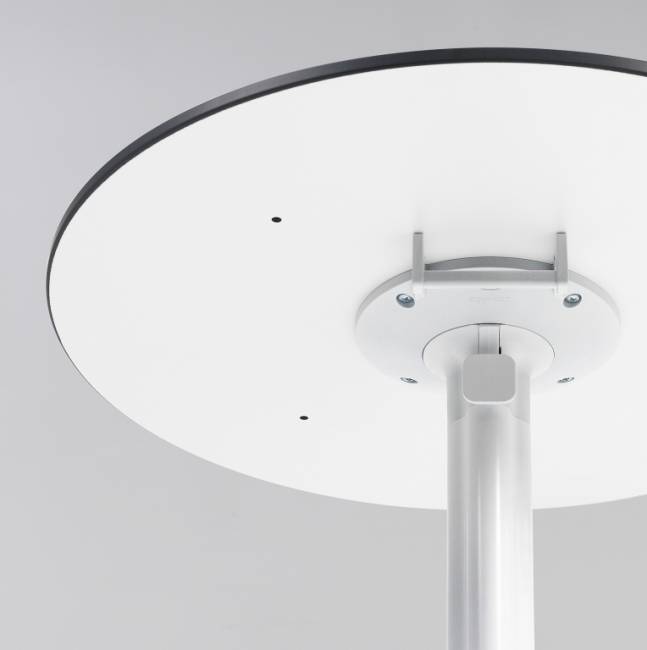 Подстолье металлическое складное Flute белый 590х510х730 мм