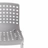 Стул SKALBERG (mod. C-084-A) / 1 шт. в упаковке металл/пластик, 46 х 56 х 79 см, Grey (серый) / Chrome (хром) Grey (серый) / Chrome (хром) металл/пластик