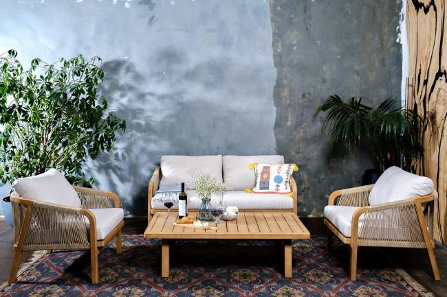 Диванная группа из акации RIMINI M  Joygarden