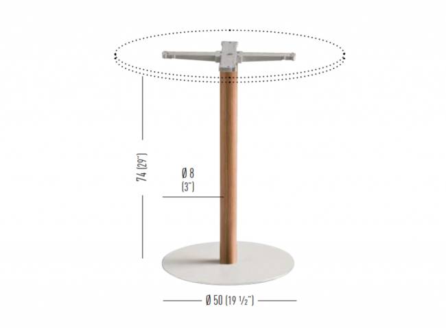Подстолье металлическое Tatami