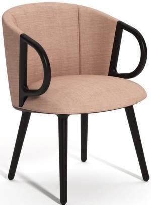 Кресло с обивкой Cucaracha Slim BL 590х590х780 мм