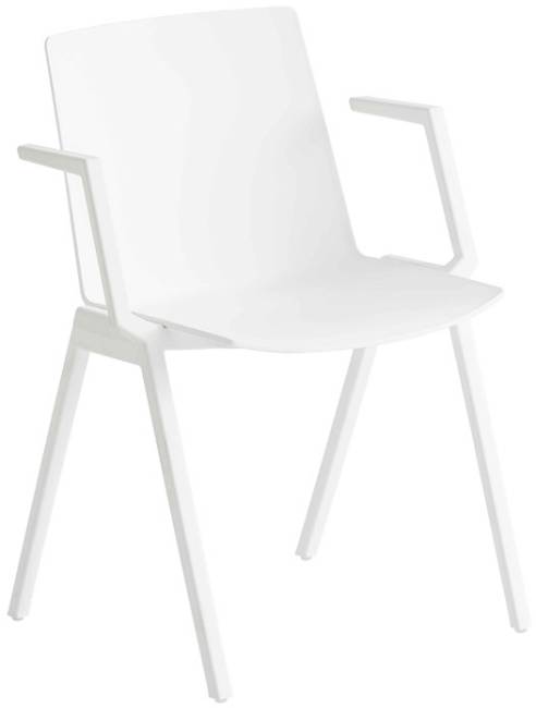 Кресло офисное пластиковое Jubel IVB 580х510х800 мм