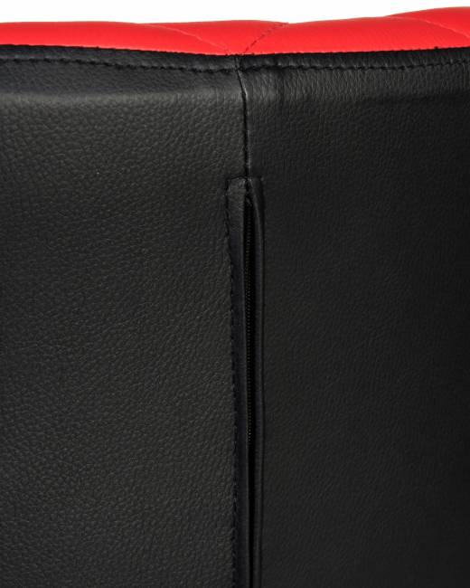 Офисное кресло для персонала DOBRIN RORY, красно-чёрный