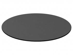 Столешница круглая HPL Fitto антрацит Ø690х12 мм