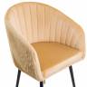 Стул обеденный DOBRIN MARY, песочный велюр (1922-3)