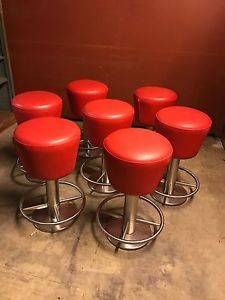 Табурет барный с обивкой Dream Ø350х810 мм Табурет барный с обивкой Dream Ø350х810 мм