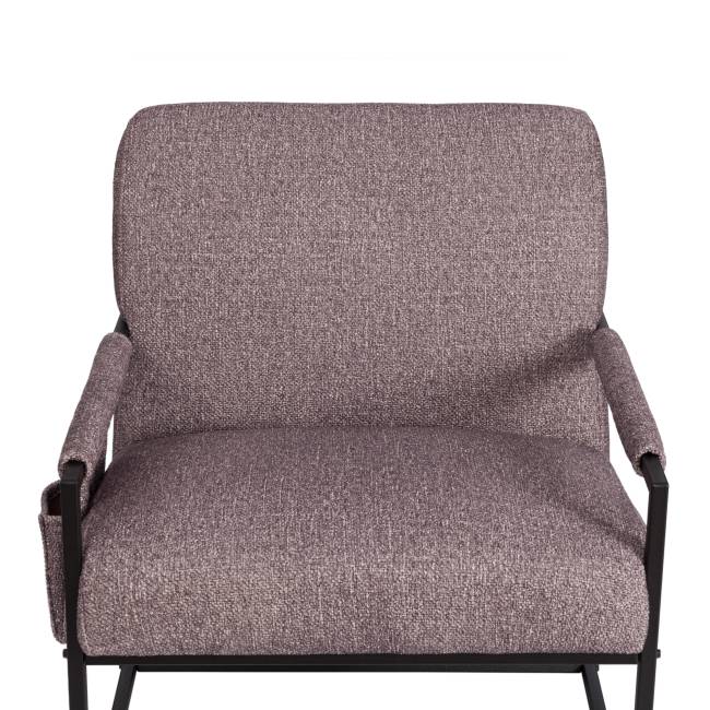 Кресло Charli LUX/Чарли Люкс велюр/букле, vt шейп какао, 70х80х82см какао велюр/букле