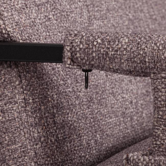 Кресло Charli LUX/Чарли Люкс велюр/букле, vt шейп какао, 70х80х82см какао велюр/букле