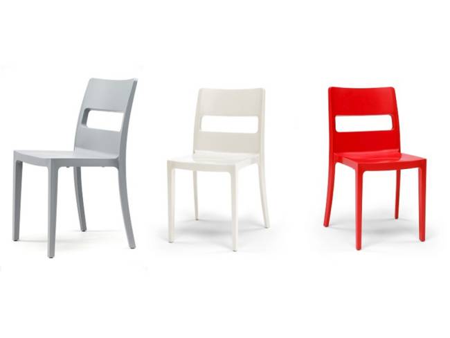 Стул пластиковый Sai лен 480х510х820 мм