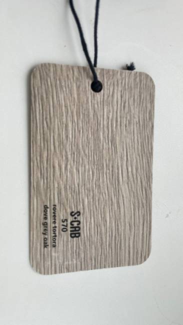 Столешница круглая Compact Laminate для подстолья Nemo, Domino, Tiffany, Cross состаренный дуб тортора Ø600х10 мм