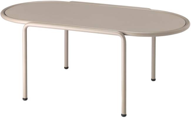 Столик кофейный металлический Dress Code тортора 770х400х300 мм