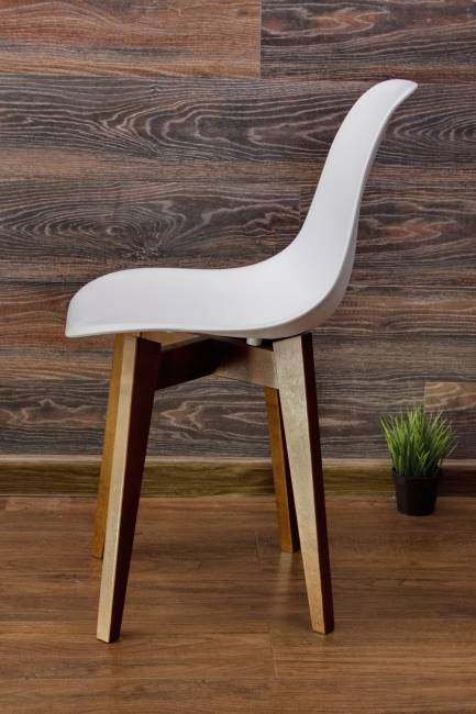 Стул Сашш орех /белый Стул Сашш орех /белый