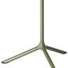 Стол ламинированный обеденный Tripe Maxi оливковый, кортен 700х700х740 мм Стол ламинированный обеденный Tripe Maxi оливковый, кортен 700х700х740 мм