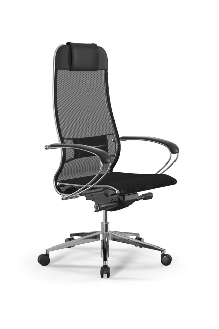 Кресло Samurai L1-1K - TS /Uc00/Nc00/K2cL(M26.B32.G25.W03), черный