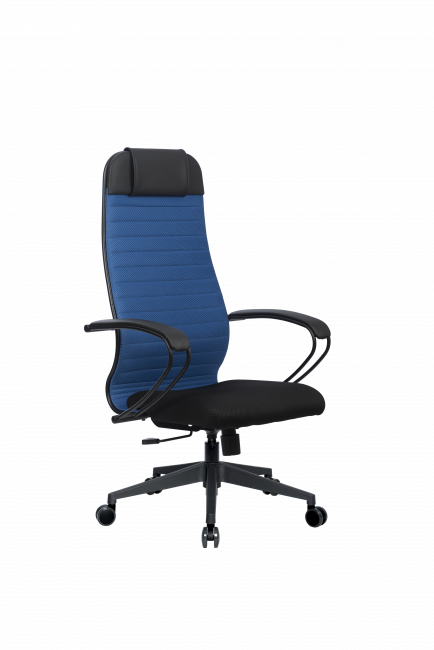 Кресло МЕТТА-21(MPRU)/подл.130/осн.002, синий