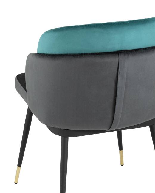 Стул Пенелопа бирюзовый