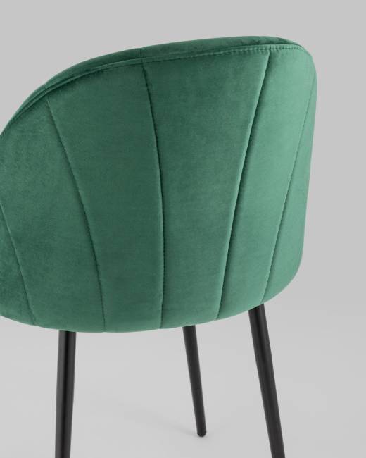 Стул Логан NEW велюр зелёный 2 шт