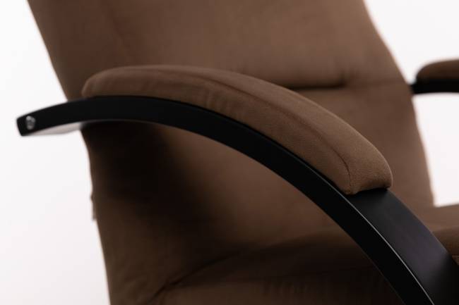 Кресло-качалка Leset Милано Венге V23 молочный шоколад