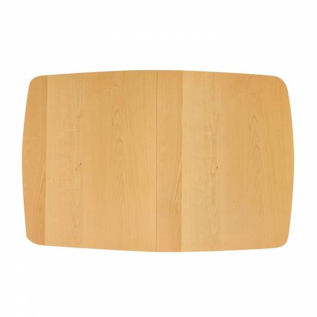 Стол раскладной VAKU (Ваку) основание бук, столешница мдф, 80x120+40x75см, Натуральный