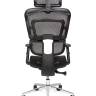 Кресло офисное / Ergo M / черный пластик / черная сетка / черная сетка