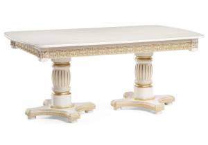 Морнит 180(240)х100 слоновая кость / золото