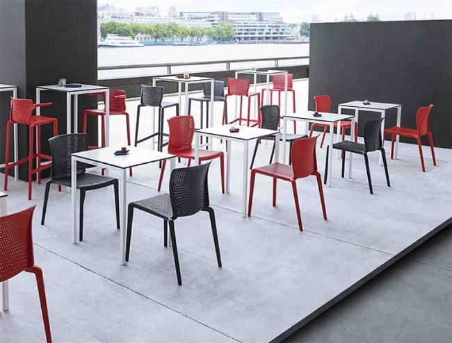 Стул пластиковый Spyker 455х530х795 мм