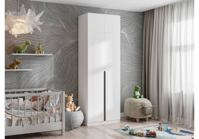 Широн 800 белый / белый с антресолью