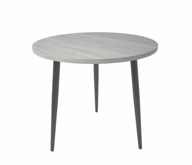 Стол Брайт СТ31/1  с покрытием  из HPL-пластика 80x80x73 Серый