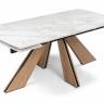 Керамический стол Шаннон 180(240)х90х79 carla larkinm / дуб монтана