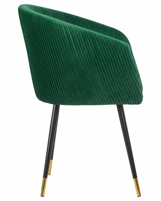 Стул обеденный DOBRIN MARY, зеленый велюр (1922-9)