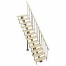 Модульная лестница Стандарт - Классик (прямой марш) 2700-2820, 225, Серый