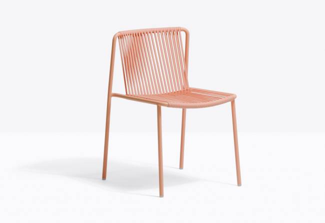 Стул металлический Tribeca розовый 535х540х765 мм