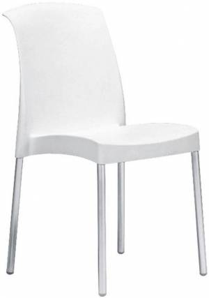 Стул пластиковый Jenny белый 490х470х850 мм