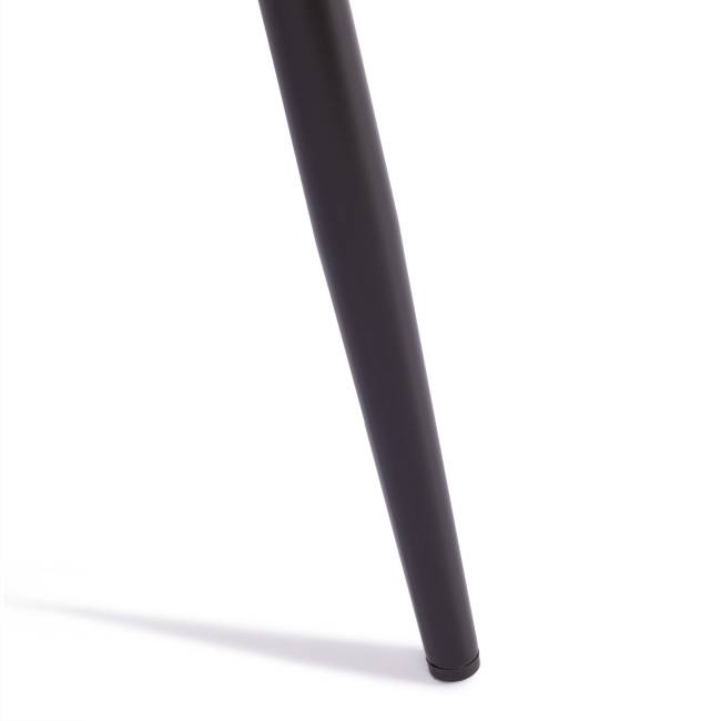 Стул Breeze/Бриз (мод. 4724)/2 шт. в упаковке велюр/металл, 44х53х87см, светло-серый (HLR14)/черный (Комплект из 2 шт.) светло-серый вельвет/металл