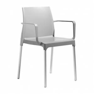 Кресло пластиковое Scab Design, Chloe Mon Amour светло-серый