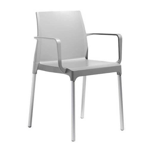 Кресло пластиковое Scab Design, Chloe Mon Amour светло-серый