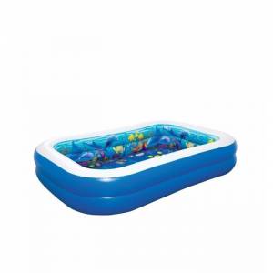 Детский надувной бассейн 262x175x51см "Поиски сокровищ" с 3D рисунком и 3D очками, 778л, от 3 лет