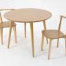 Стол Монте К 100 натур со стульями Франк натур