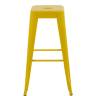 Стул барный TOLIX желтый глянцевый KD